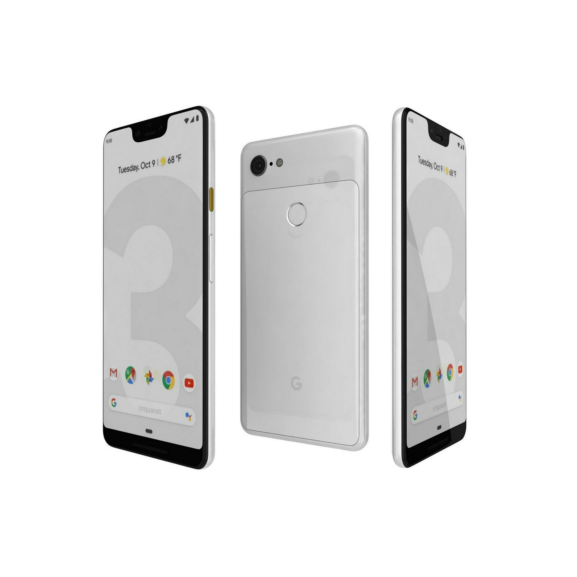 Google Pixel 2024 3 64gb White Unlocked