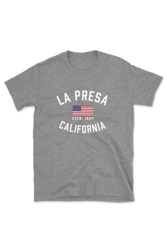 La Presa California Patriot Men's Cotton T-Shirt