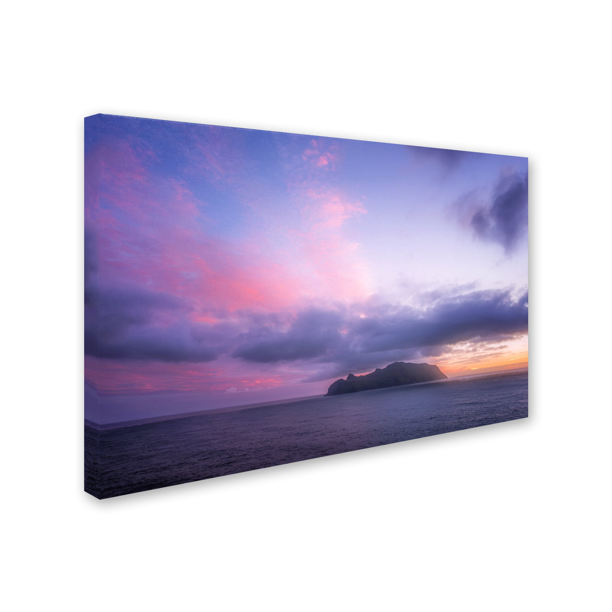 Trademark Fine Art 'Sunset Pose' Canvas Art by Philippe Sainte-Laudy