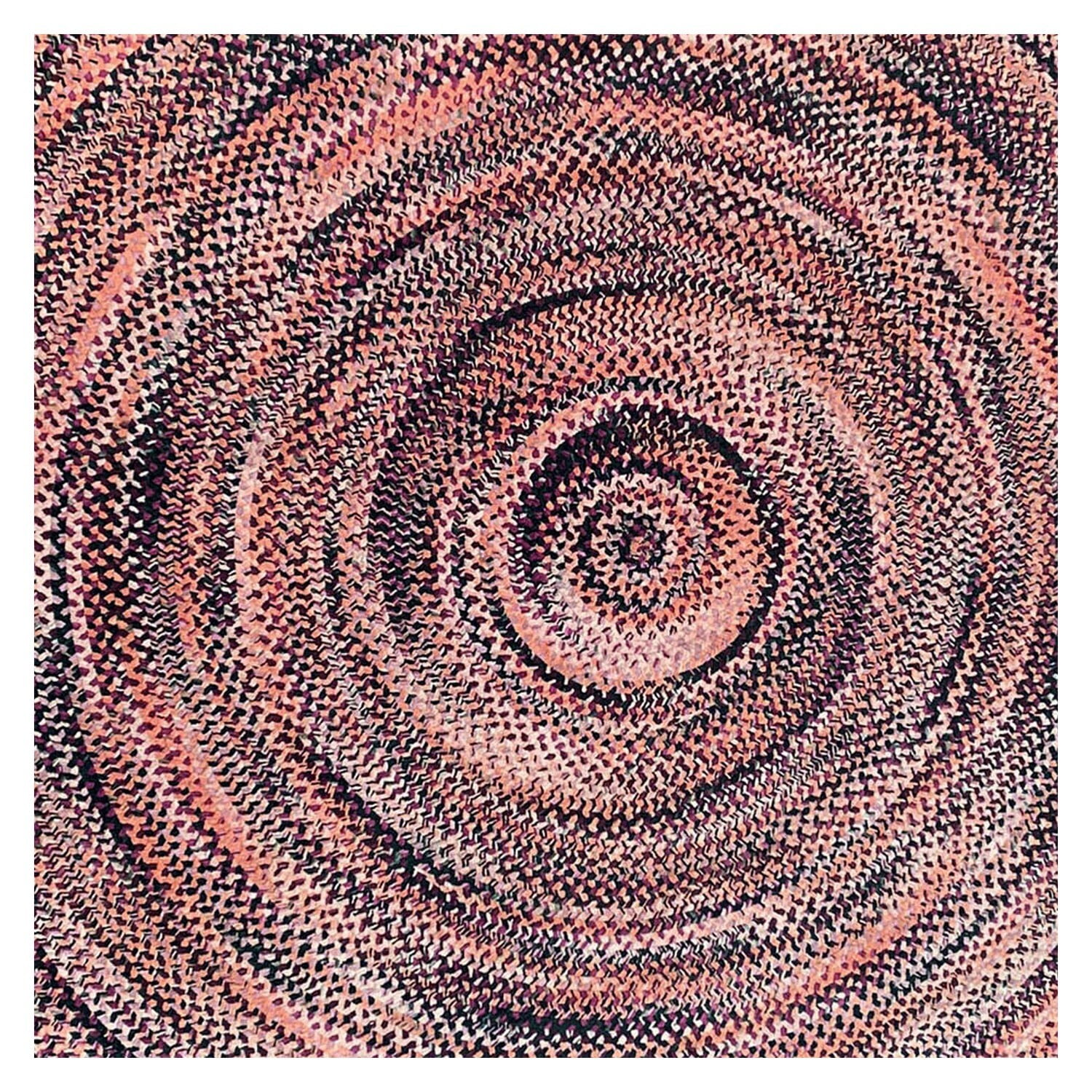 Better Trends Braided Runner Rug 24"x 72" 100% Cotton Rug for Indoor Use, Area Rug for Bedroom Ombre Chenille Collection - (Burgundy)