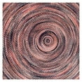 thumbnail image 5 of Better Trends 72" Octagonal Braided Rug – 100% Cotton Reversible Area Rug for Living Room, Bedroom, Entryway – Ombre Chenille Collection – Brown, 5 of 9