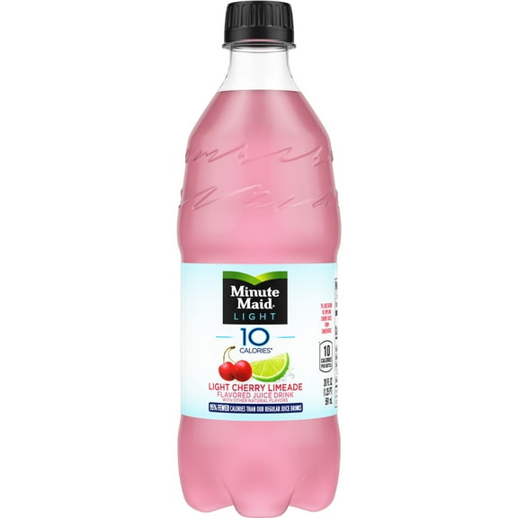 Minute Maid Light Cherry Limeade Bottle, 20 fl oz