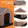 thumbnail image 4 of Casa para Mascotas Berlín Poli Pets Grande Café 105×96.5×98.5 cm, 4 of 7