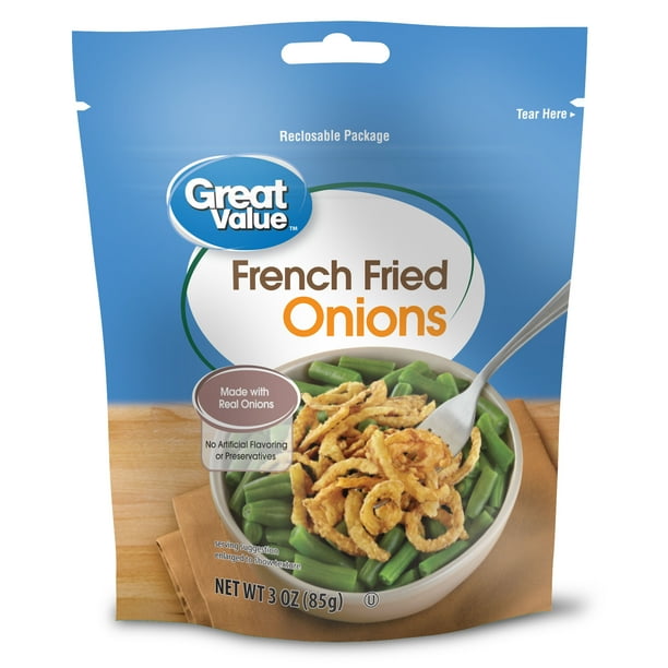 Great Value French Fried Onions, 3 oz