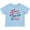 AE-Light Blue, variant on I Love My Mimi Pink and Blue Fox with Hearts Boys or Girls Baby T-Shirt
