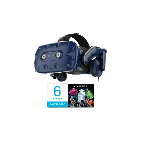 HTC VIVE Pro VR Headset + 6 Months VIVEPORT Infinity (Best Htc Vive Games)