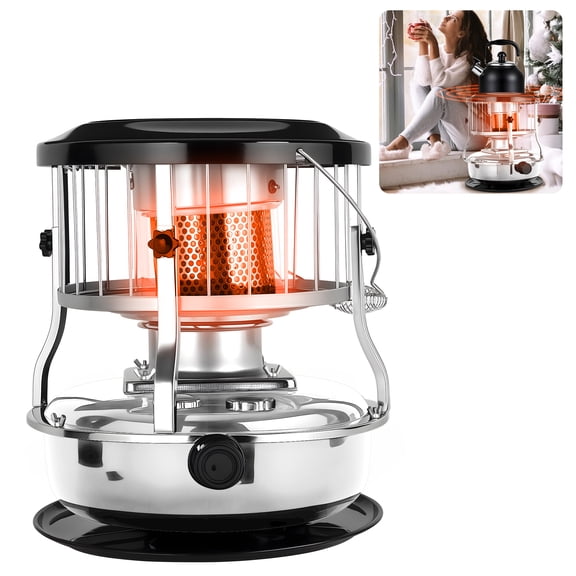 Selrti 2600W 2-in-1 Kerosene Heater Non-Electric Kerosene Stove, for Camping, Cooking