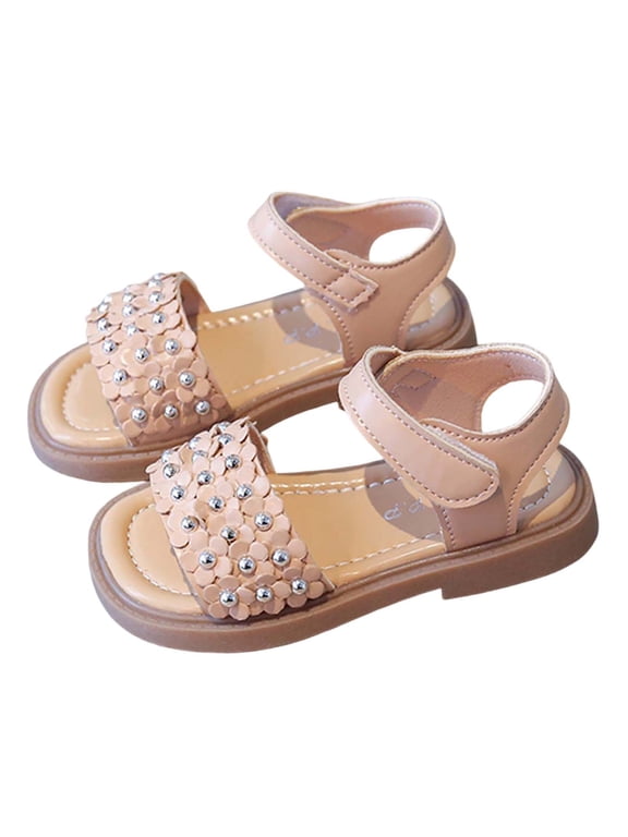 Girls Sandals For Toddlers And Kids Comfortable Adjustable Straps Lightweight Breathable Summer Casual Outdoor Play Shoes For Little Girls Age 2 9 Funky Monkey Slides Kids