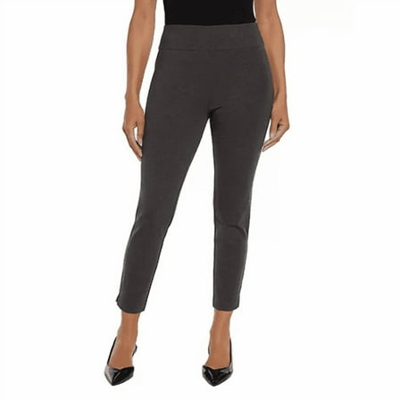 Express Women's Ponte Pant (Charcoal Heather, XXL)