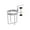 Blanc, variante sur XYAIYT Support de Tasse de Chaise de Bureau Réglable Clip en Fer sur Support pour Bureau Ou Accoudoir Économiseur d'Espace Organisateur de Boissons Sans Perçage pour Maison Bureau Dortoir 0.533.8 fl ozb