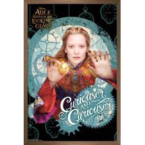 Disney Alice Through the Looking Glass - Alice Wall Poster, 14.725" x 22.375", Framed
