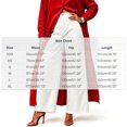 thumbnail image 3 of Shihyeh Women's Wide-Leg High-Waist Pants Front Seam Pocket Tailored Dressy, 3 of 6