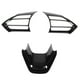 thumbnail image 1 of Embellecedor para volante de coche, marco negro brillante, repuesto para Yaris Cross Yaris Sienta Aqua, 3 uds., 1 of 12