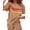 Brown, variant on Two Piece Sets for Women Striped Color Block Sweatsuit Oversized Short Sleeve Tops and Shorts Lounge Sets Summer Workout Outfits Green S Camisas Para Mujer