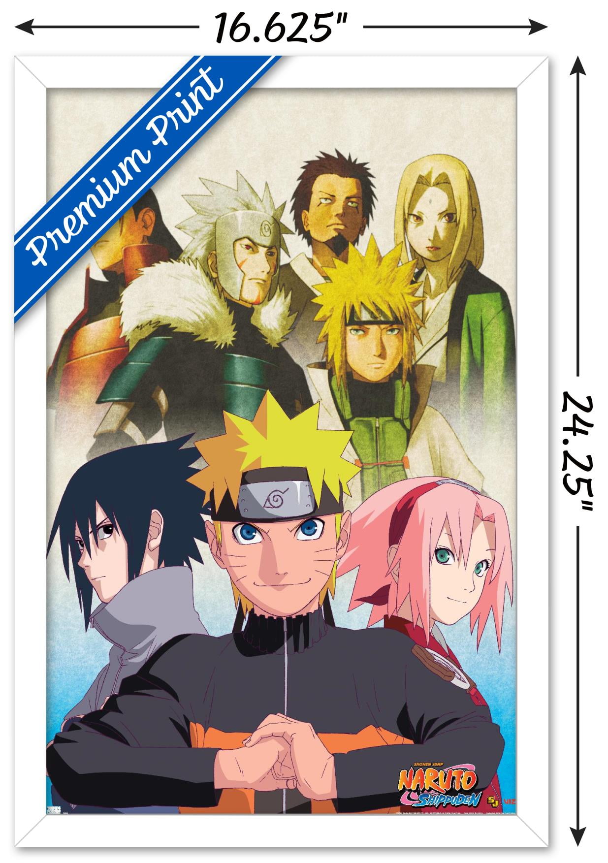 Boruto: Naruto Next Generations - Key Art Wall Poster, 22.375 x 34,  Framed 