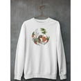thumbnail image 3 of Purrfect Plants Collection C. Sweatshirt Women -June Erica Vess Designs, Female 4X-Large, 3 of 4
