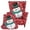 Red Snowman Snowflake, variant on Pzuqiu Christmas Snowman Wing Chair Covers,2 Piece Stretch Armchair Covers Christmas Chair Covers,Soft Fabric,Washable,Non Slip Bottom,Furniture Protector for Holiday Living Room Wingback Chairs