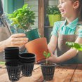 thumbnail image 2 of Miangastore 100Pcs Net Pots Hydroponic Pots Plant Fixing Cups Fixed Plant Baskets Vegetable Growing Cups, 2 of 9