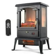 thumbnail image 2 of VOLTORB Freestanding Electric Fireplace Heater Stove with Remote (4 Pack), 2 of 12