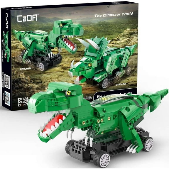 Cada C59001W T-Rex Remote Control Dinosaur Figure 343 Pieces