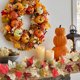 thumbnail image 4 of Guirnalda de hojas artificiales de ratán para Halloween,Acción de Gracias,guirnalda de hojas de arce con calabaza colgante,decoración para fiestas en interiores, 4 of 7