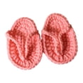 thumbnail image 1 of Zapatillas hechas a mano para sesión de fotos de bebés recién nacidos, accesorios de fotografía de sólidos divertidos, zapatos para niños pe Rosa Baoblaze zapatilla foto prop, 1 of 8