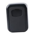 thumbnail image 3 of Key Lock Box Wall Mounted Key Cabinet Organizer for Hotels Office House Keys Black, 3 of 10