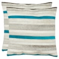 thumbnail image 1 of Safavieh Quinn Square Decorative Pillow - Set of 2, 1 of 3