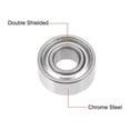 thumbnail image 2 of Uxcell 3x7x3mm 683ZZ Double Shielded Ball Bearings Chrome Steel, 2 of 5