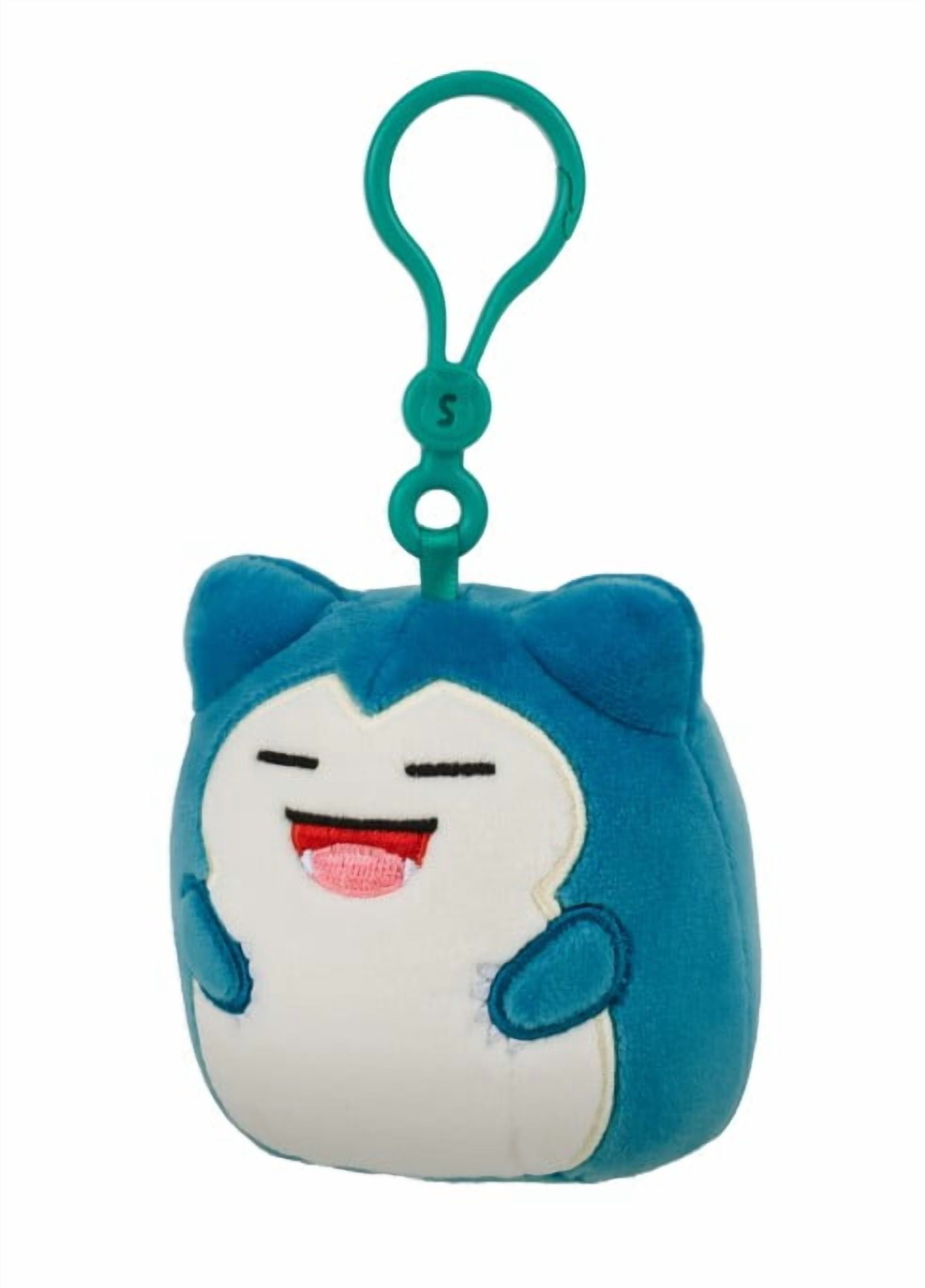 Pokemon Squishmallows Clip-on Plush Snorlax