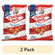 (2 pack) Cracker Jack The Original Caramel Coated Popcorn & Peanuts 4.25 oz. Bag