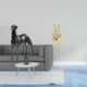 thumbnail image 2 of Estatua de perro de resina, figura de animal, escultura, adorno coleccionable, decoración, material de resina único, adecuado para el hogar, sala de e, 2 of 8