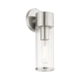 thumbnail image 5 of Beaumont Lane 1-Light Metal & Glass ADA Single Sconce in Brushed Nickel, 5 of 13
