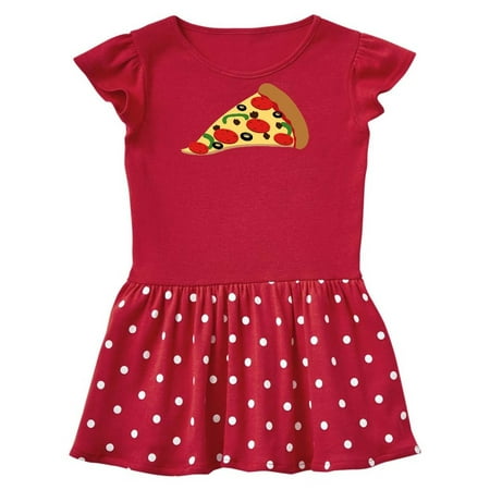 

Inktastic Pizza Slice Gift Toddler Girl Dress