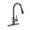 Gun Black-Classic, variant on Brushed Nickel Classic Single Handle Pull Down Sprayer Kitchen Faucet