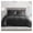 Dark Gray, variant on Ultra Soft Microfiber 2-Piece Comforter Set with Pillow Sham, Twin/Twin XL, Forest Green
