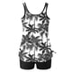 thumbnail image 5 of Karight Tankini Swimsuits for Women Two Piece Bathing Suits Blouson Tank Top with Boyshorts Tummy Control Modest Swimsuits, 5 of 5