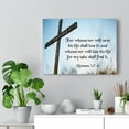 thumbnail image 5 of Scripture Walls Romans 5:7-8 Lose His Life For The Lord Bible Verse Canvas Christian Wall Art Ready to Hang Unframed, 5 of 7