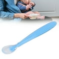 thumbnail image 4 of Baby Spoon,  Spoon High Elastic Silicone Full Wrap Design Oil Free Easy To Clean  For Baby Blue,Green, 4 of 8
