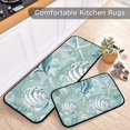 thumbnail image 5 of Seashells Algae Bubbles Kitchen Mats Non Slip Standing Desk Mat Runner Rug Washable Kitchen Rugs for Floor 2PCS, 5 of 7