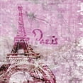 thumbnail image 2 of Roberto, LuAnn 26x26 Black Ornate Wood Framed with Double Matting Museum Art Print Titled - Lavender Paris, 2 of 4