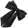 thumbnail image 1 of OULII Hair Clip Bow Bow Ribbon Hair Clip Cloth Black 1Pcs Any Occasion, 1 of 7