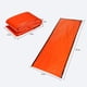 thumbnail image 4 of Saco de dormir de emergencia, saco de dormir de supervivencia, saco vivac térmico impermeable, plegable y portátil de tamaño bolsillo, refugio de emergencia para exteriores, alto,Wsvlmg, 4 of 9