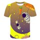 thumbnail image 1 of Anime Cartoon Teenager Men's and Women's T-Shirts Casual Print Hip Hop Harajuku Personality Round Neck Short Sleeve Top6T Gong Bohan LED, 1 of 2