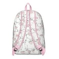 thumbnail image 3 of Watercolor Pig Print Backpack for Students, Waterproof Bookbag with Aesthetic Farm Animal and Artistic Pattern, 3 of 5