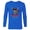 Navy, variant on Disney Lilo & Stitch Tropical Birthday Crew Party Matching - Long Sleeve T-Shirt for Men - Customized-White