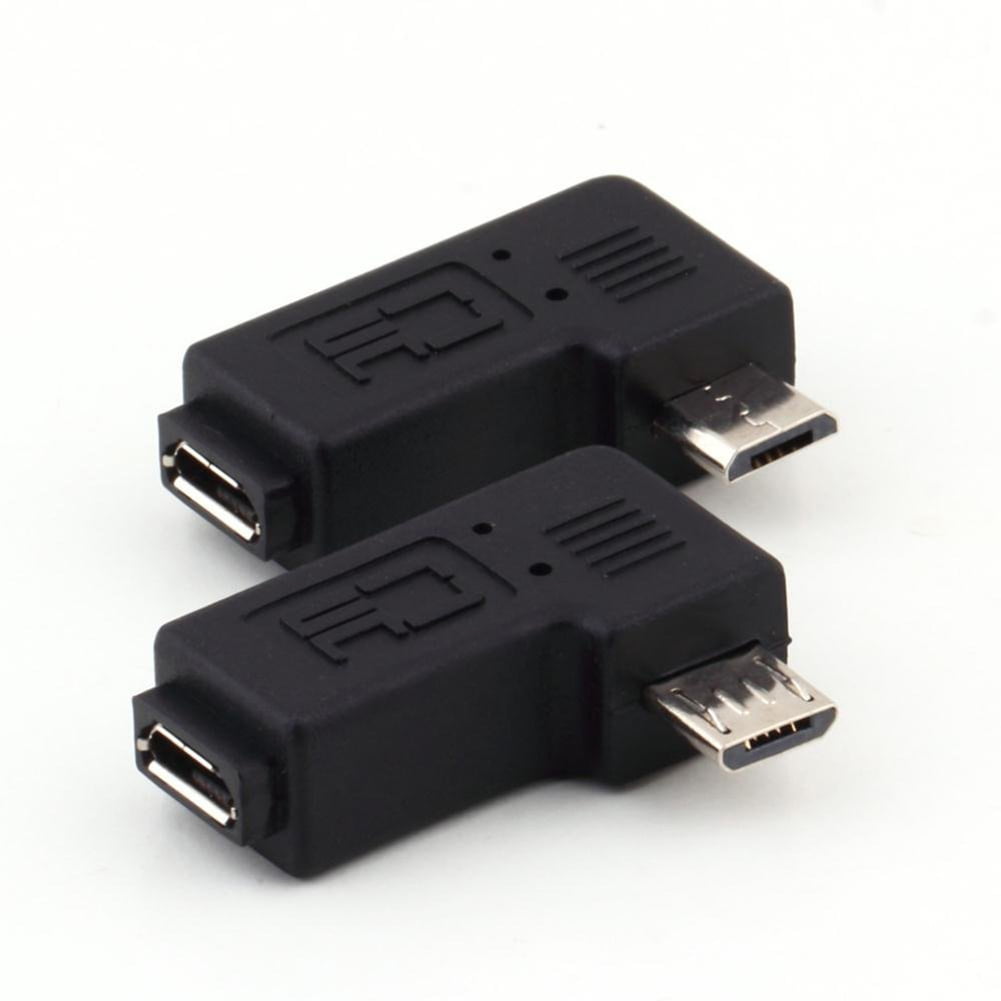 Cable Length: USB Adapter, Color: Black Cables 90 Degree Right Angle USB 2.0 Type A Male to Female Adapter Plug Converter Connector Black 