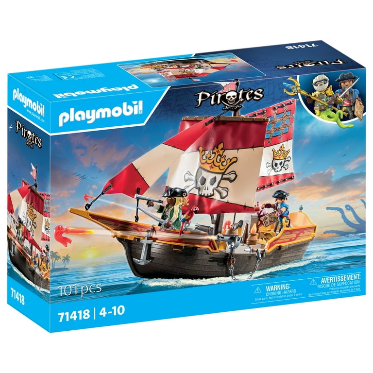 PLAYMOBIL Pirate Ship - Walmart.com