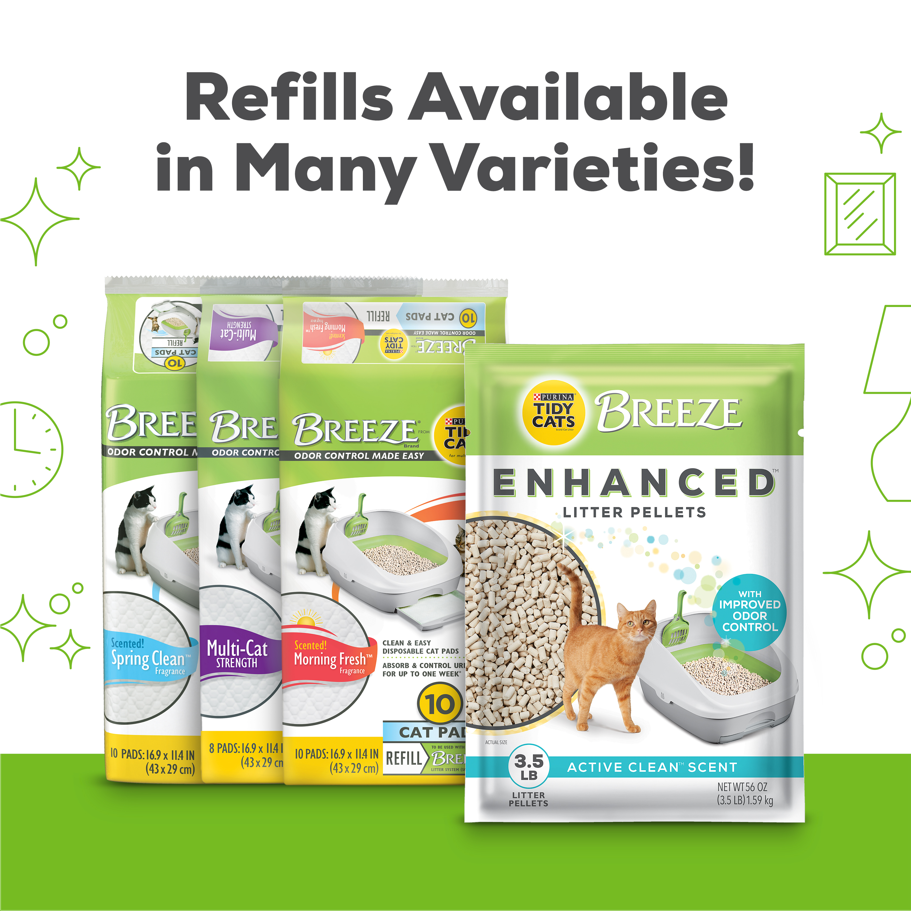 reuse tidy cats breeze pellets