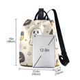 thumbnail image 3 of FORMRS Women's Travel Backpack Purse Anti-Theft Hidden Pockets Casual Shoulder Bag, Halloween Black Pumpkins, 3 of 7